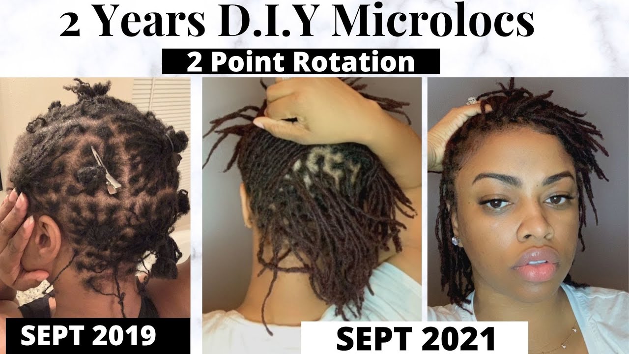 2 YEARS D.I.Y MICROLOCS JOURNEY | PICTURES & VIDEOS | 4c FINE HAIR❤️