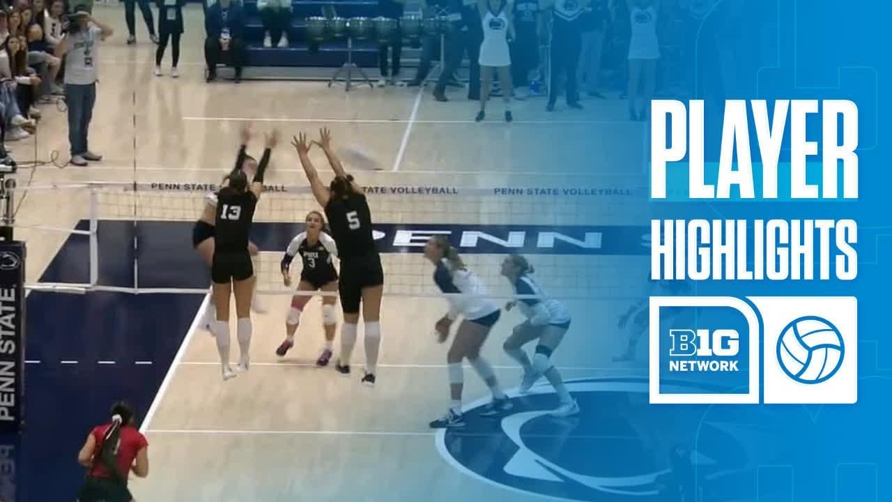 Caroline Jurevicius Highlights vs. Nebraska | Penn State Volleyball | 11/29/2024