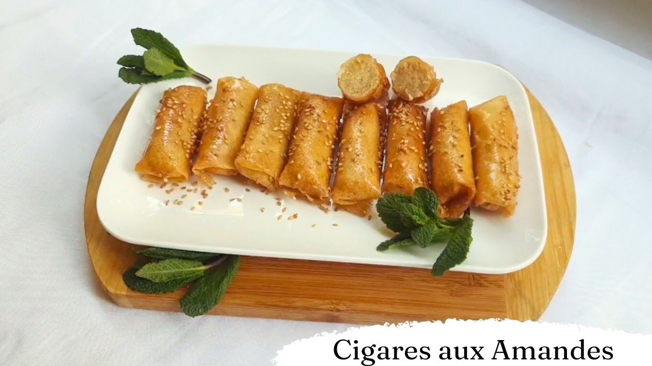 Recette Cigares aux Amandes