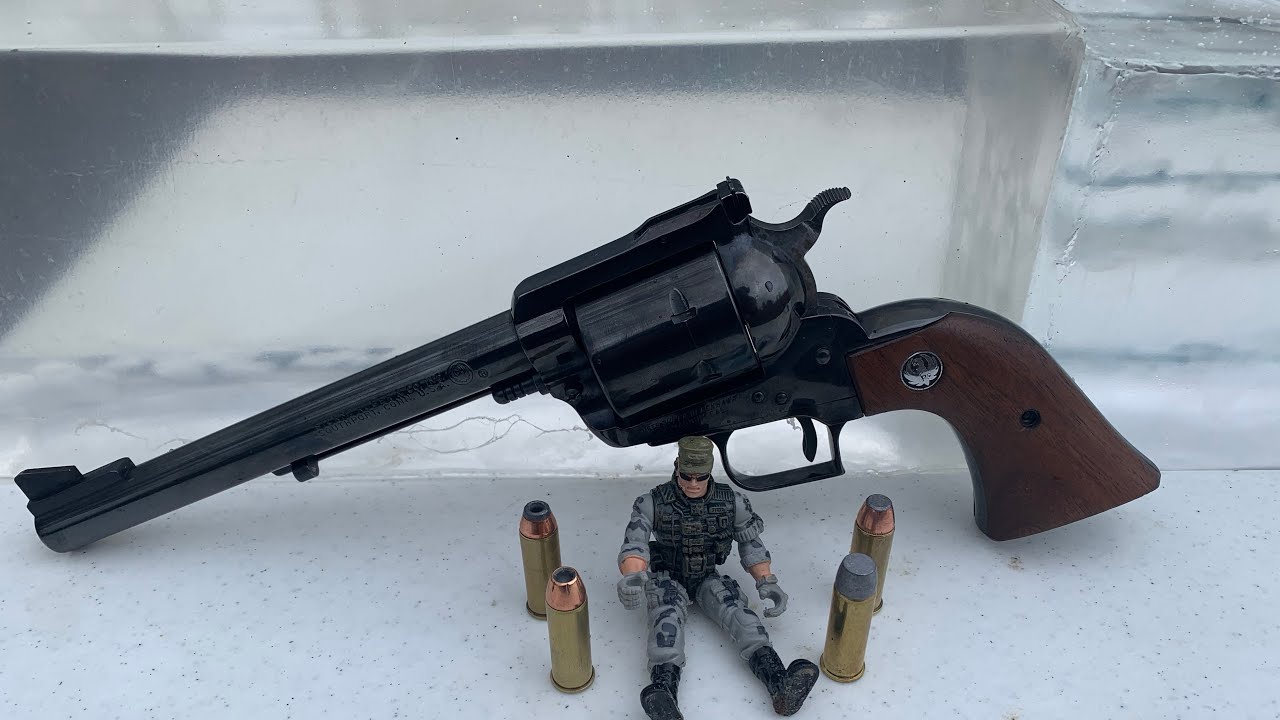 Тест на баллистический гелевый тест 44 Magnum: доброта крупнокалиберного оружия!