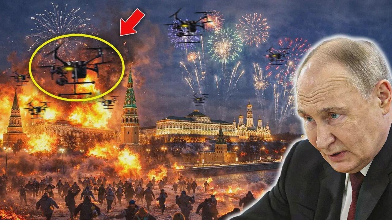 Neuer Albtraum! Ukraine schl&auml;gt kurz vor Neujahr in Moskau zu