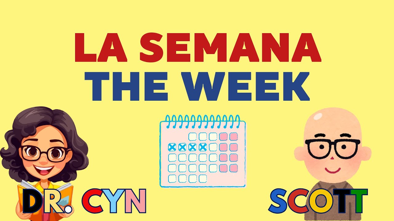 APRENDE LOS DÍAS de la SEMANA en ESPAÑOL e INGLÉS de Forma Divertida!