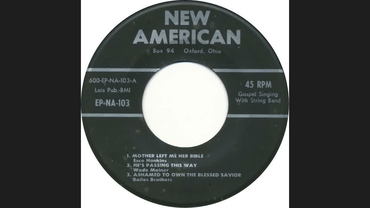 Various - Mother Left Me Her Bible, 60s Country Gospel Compilation