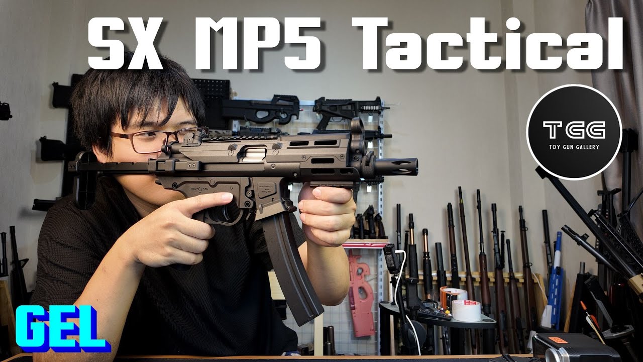 [ปืนเจล] SX MP5 Tactical - ยิงดี ได้แม็กหม้อ!!