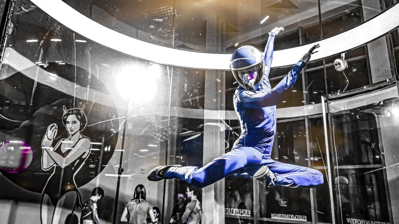 Leonid Volkov - 3 meters windtunnel show - opening ceremony Letyaga Krasnodar