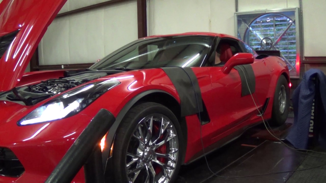 Dynoing the C7 Z06 stock and with Cold Air Intake!