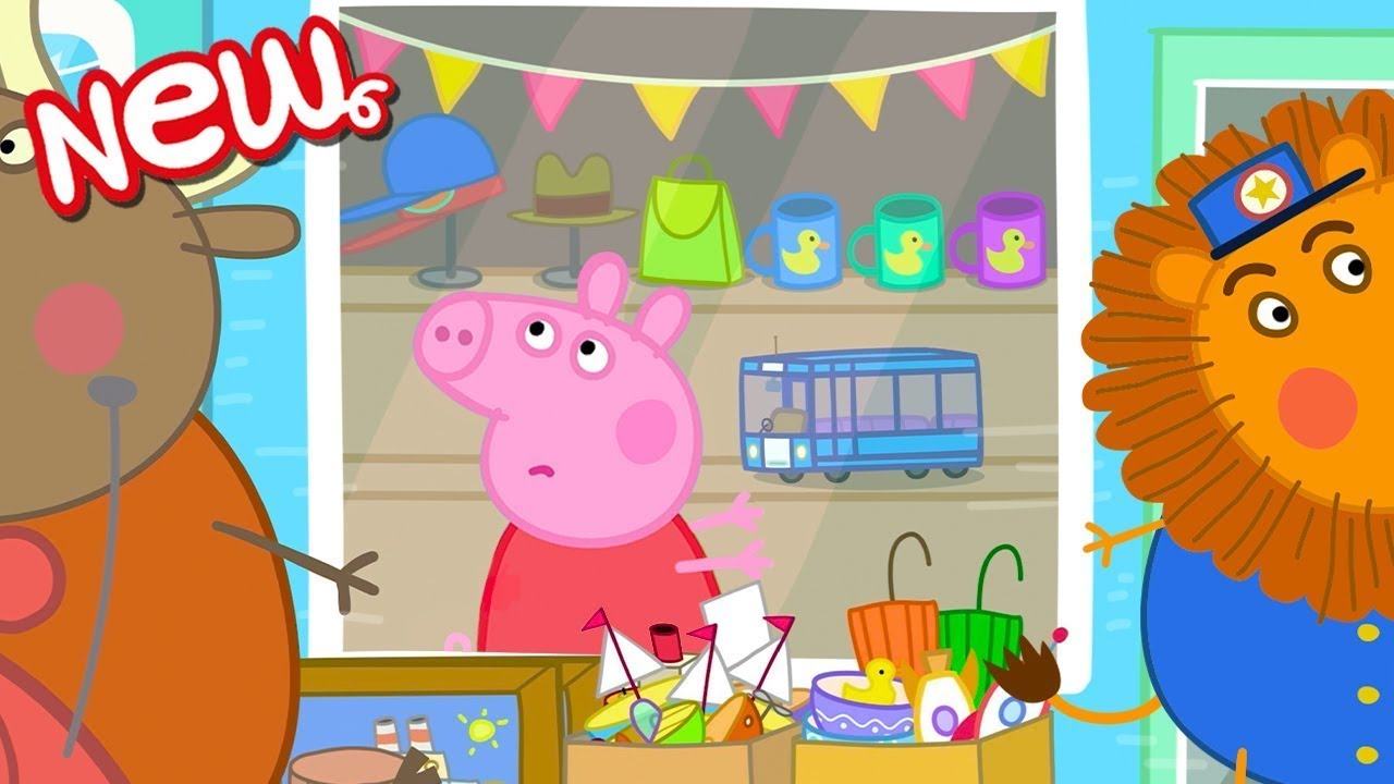 Peppa Pig Tales 🧸 Helping Out At The Charity Shop! 🛍 Peppa Pig Episodes