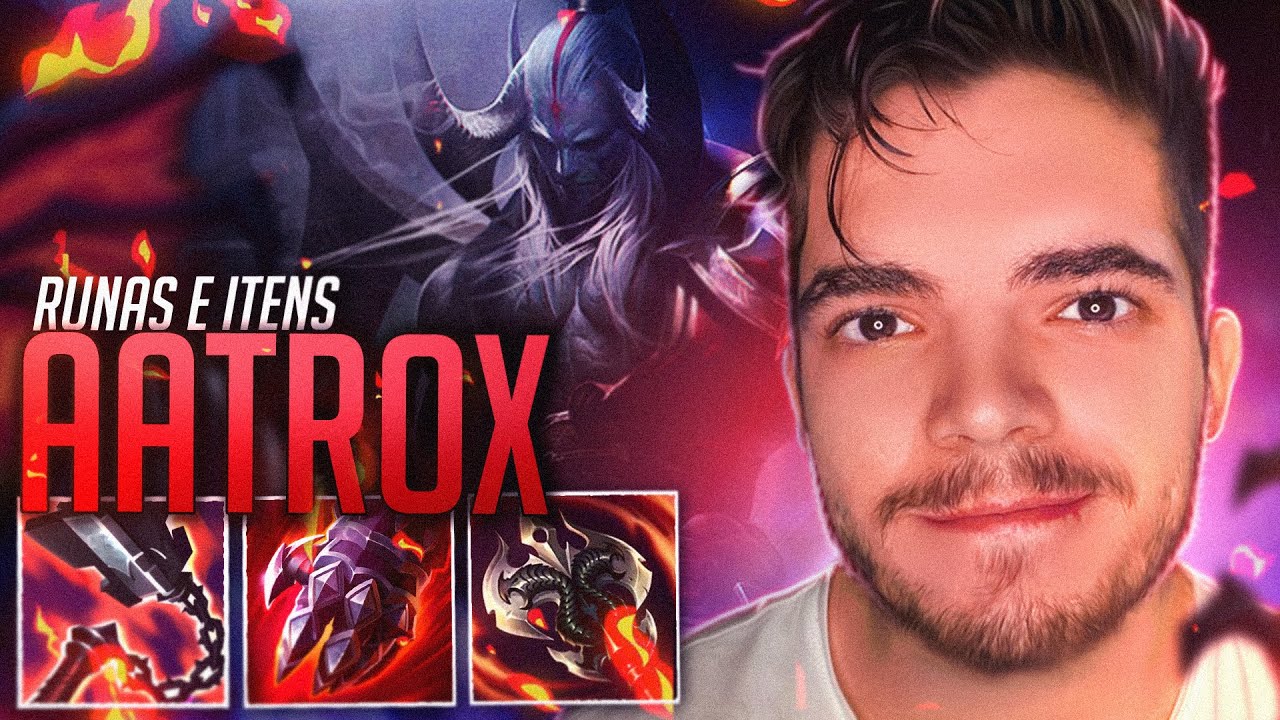 OS MELHORES ITENS E RUNAS PARA O AATROX! - Alfabuild | League of Legends