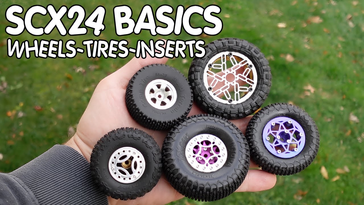 Scx24 BASICS — Колеса / Шины / Вставки