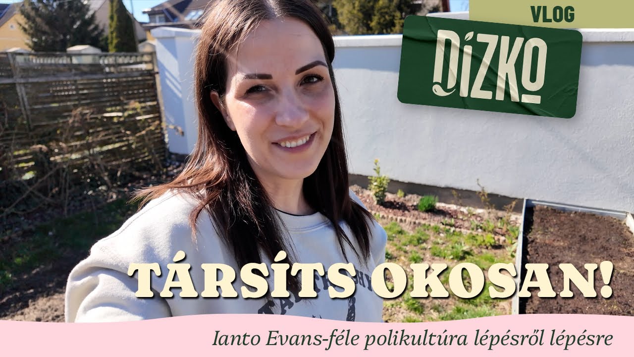 Növénytársítások - Bevezetés a polikultúrába | Házi permakultúra | VLOG #5
