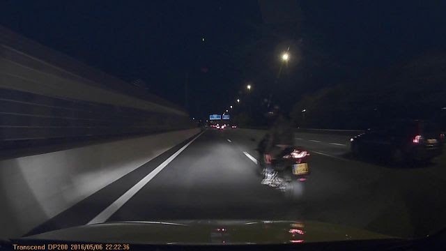 Gevaarlijke wraakactie motorrijder
