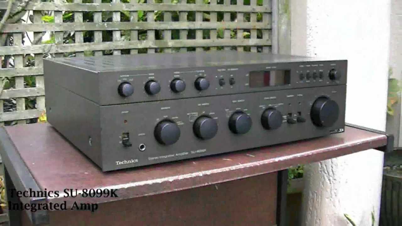 Technics SU-8099K Amplifier
