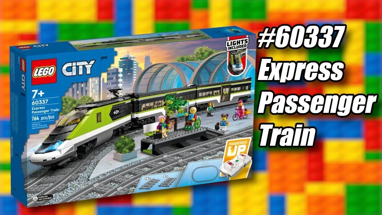 🚄🛤️ LEGO Set 60337  Express Passenger Train Review! Full Steam Ahead    Click for Railway Adventur