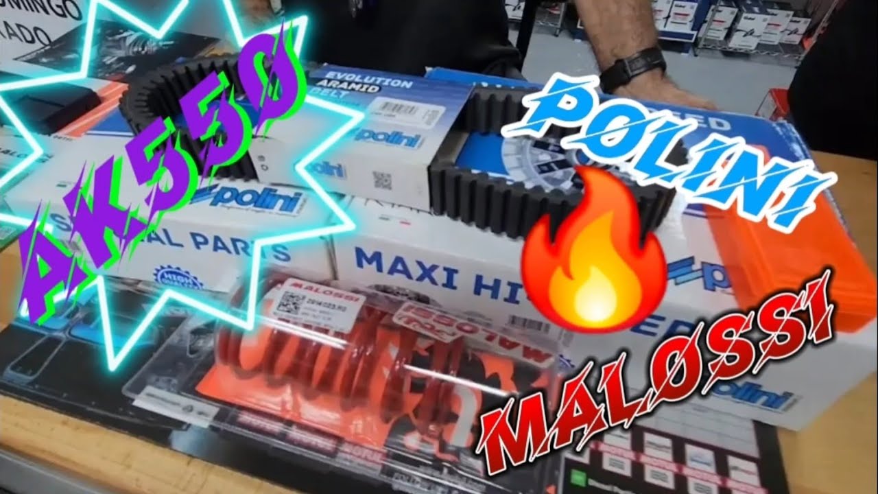 ❌️POLINI VARIATOR KIT ❌️ Malossi spring ❌️Malossi roller❌️ De compras en PR🇵🇷...