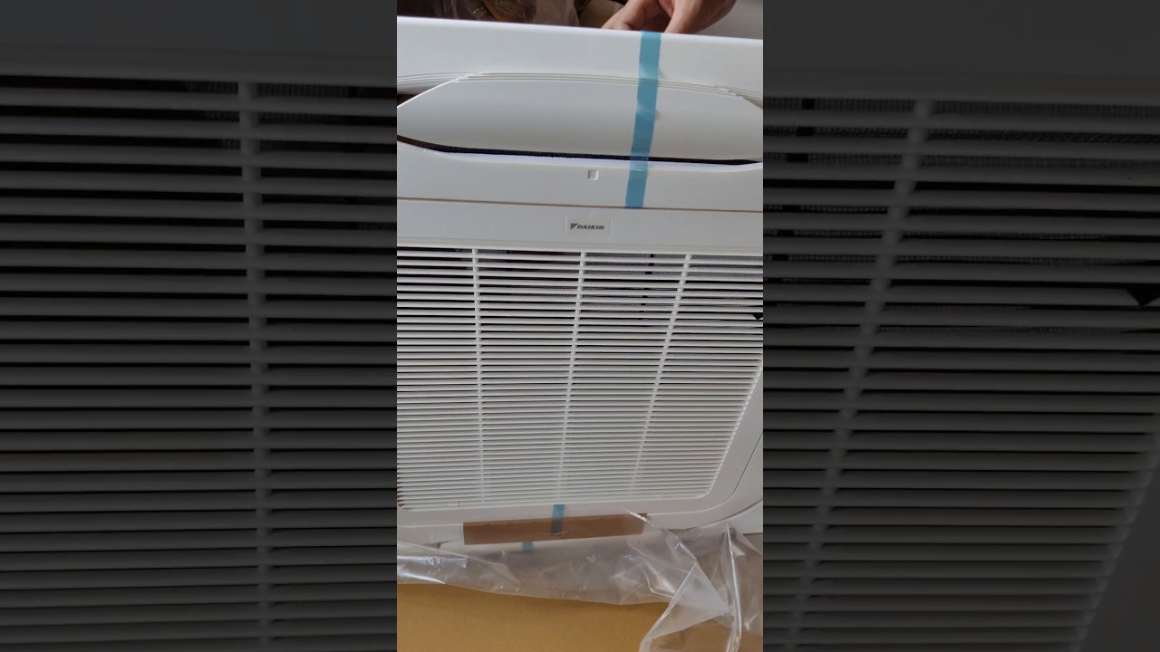 Daikin Cassette ac grill unboxing 🔥 