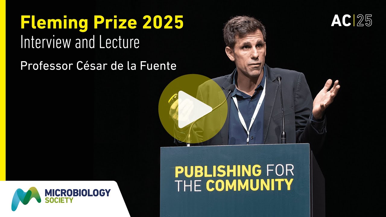 Fleming Prize Lecture 2025: Professor Cesar de la Fuente - AI for Antibiotic Discovery