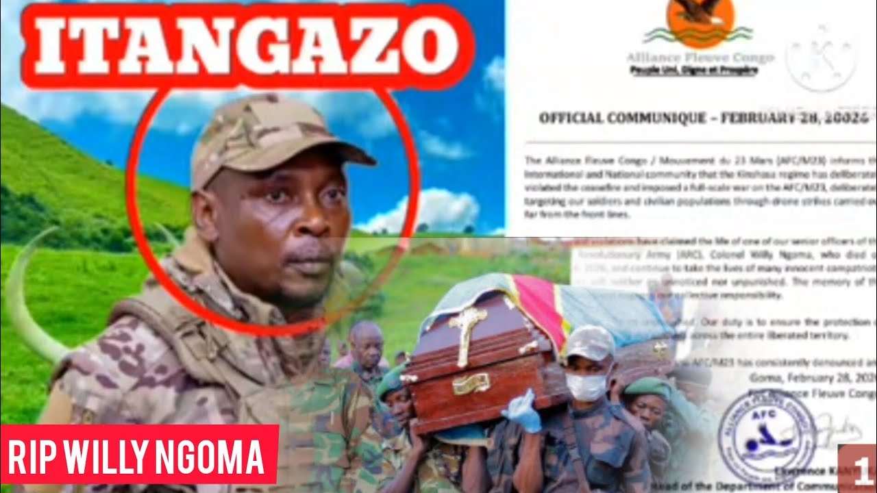 #M23 ITANGAZO RYIHUTIRWA ISIYOSE IGUYE MUKANTU WILLY NGOMA YITABYE  IMANA KUWA 1/3/2026