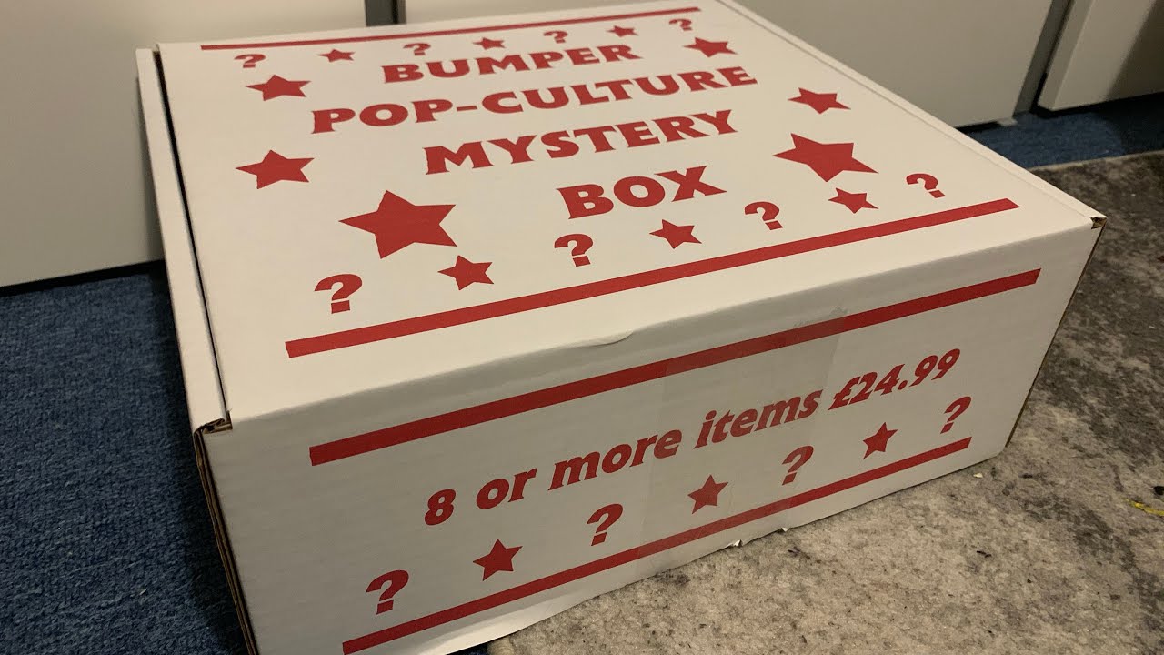 HMV BUMPER POP-CULTURE MYSTERY BOX UNBOXING!