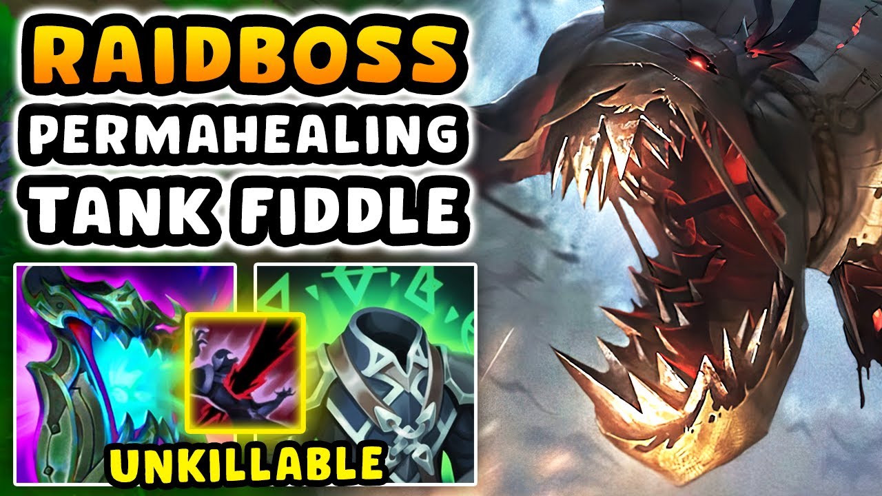 Raid Boss Fiddlesticks is Literally Unkillable (0 Deaths New Tank Build)