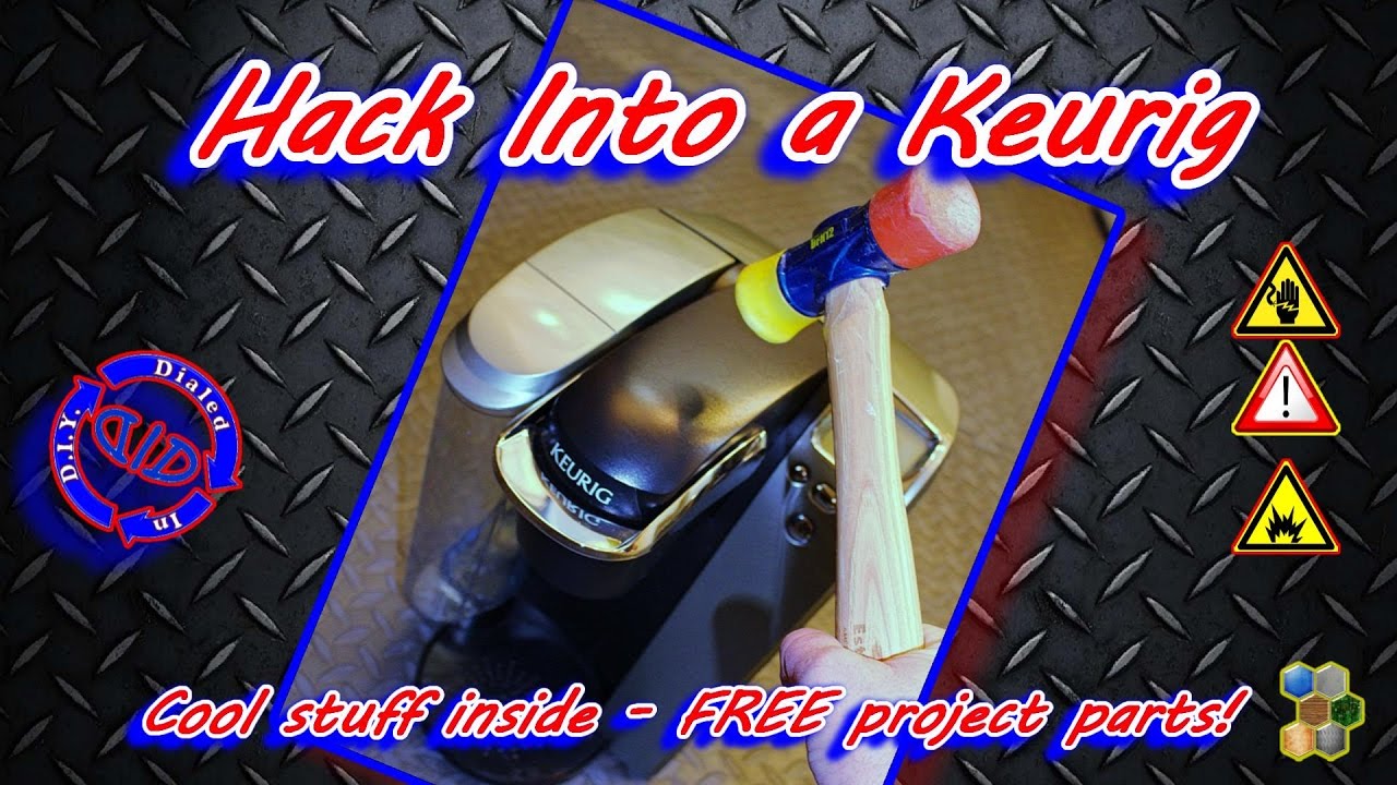 Hack a Keurig Coffee Maker - See What's Inside - Free parts & motors