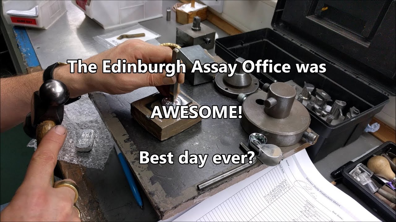 AWESOME time at The Edinburgh Assay Office - Best day ever?
