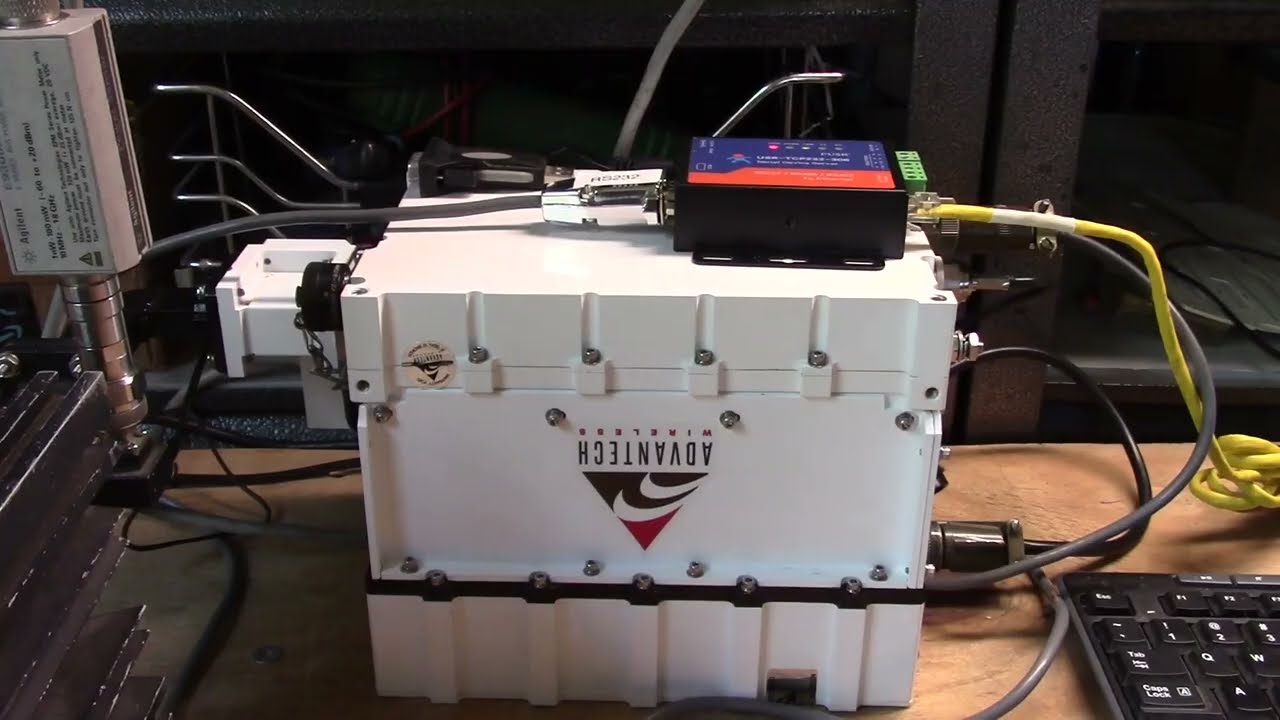 Using Ethernet to control a KU-Band Amplifier