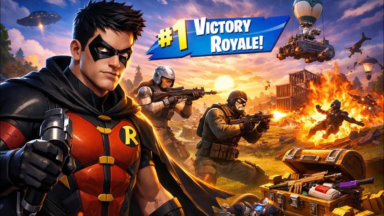 Esta partida se puso intensa al final… Battle Royale