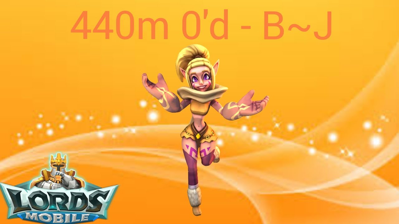 Lords Mobile - 440m player Zeroed - [B~J]