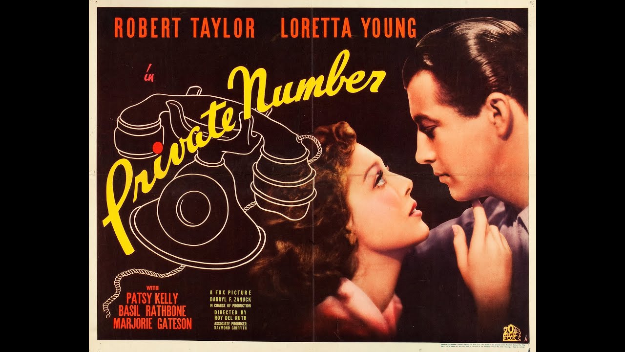 Robert Taylor, Loretta Young  & Basil Rathbone in 