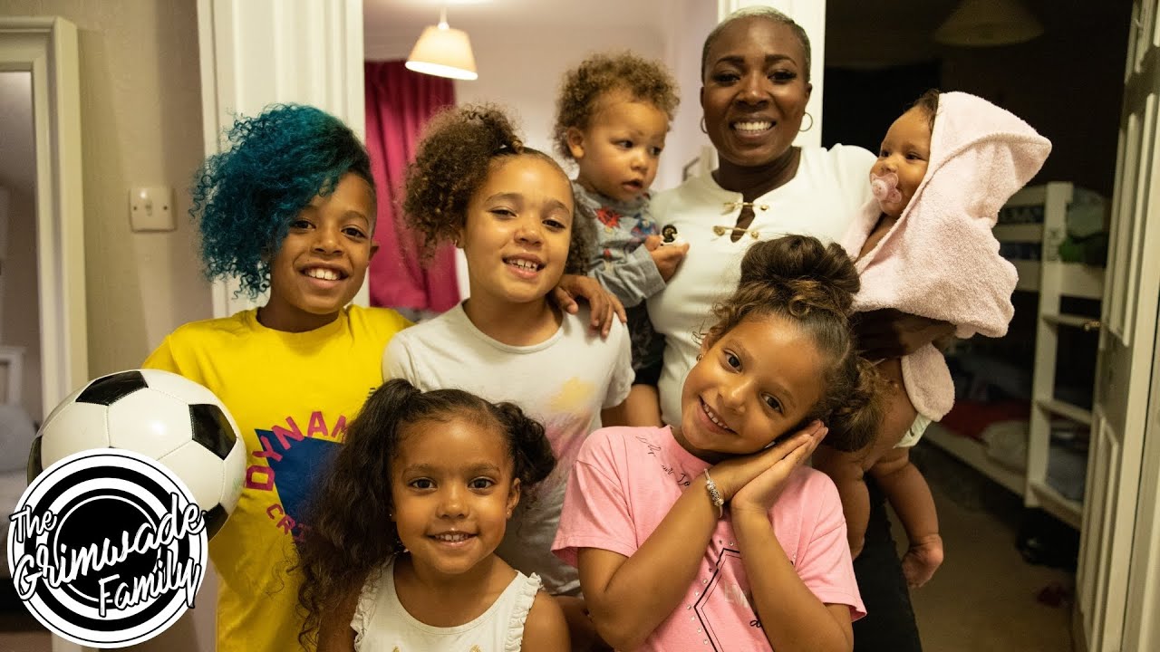 CRAZY BEDTIME ROUTINE WITH 6 KIDS!!! 😴
