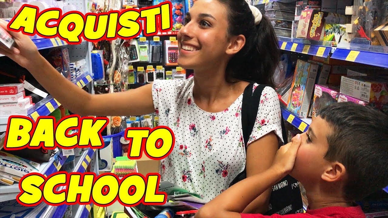 ACQUISTI BACK TO SCHOOL 2019 AL MARE!!