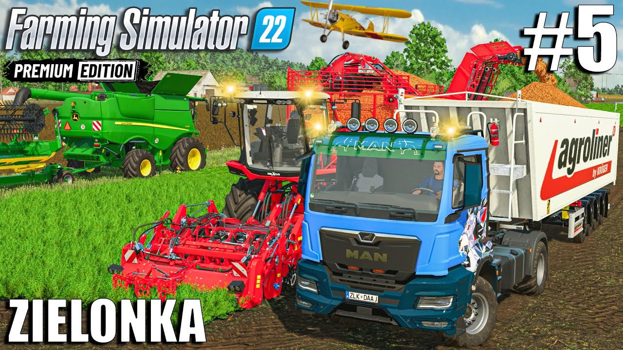 HARVESTING CARROTS with GRIMME REXOR | 500 COWS - Zielonka | FS 22 PREMIUM EDITION