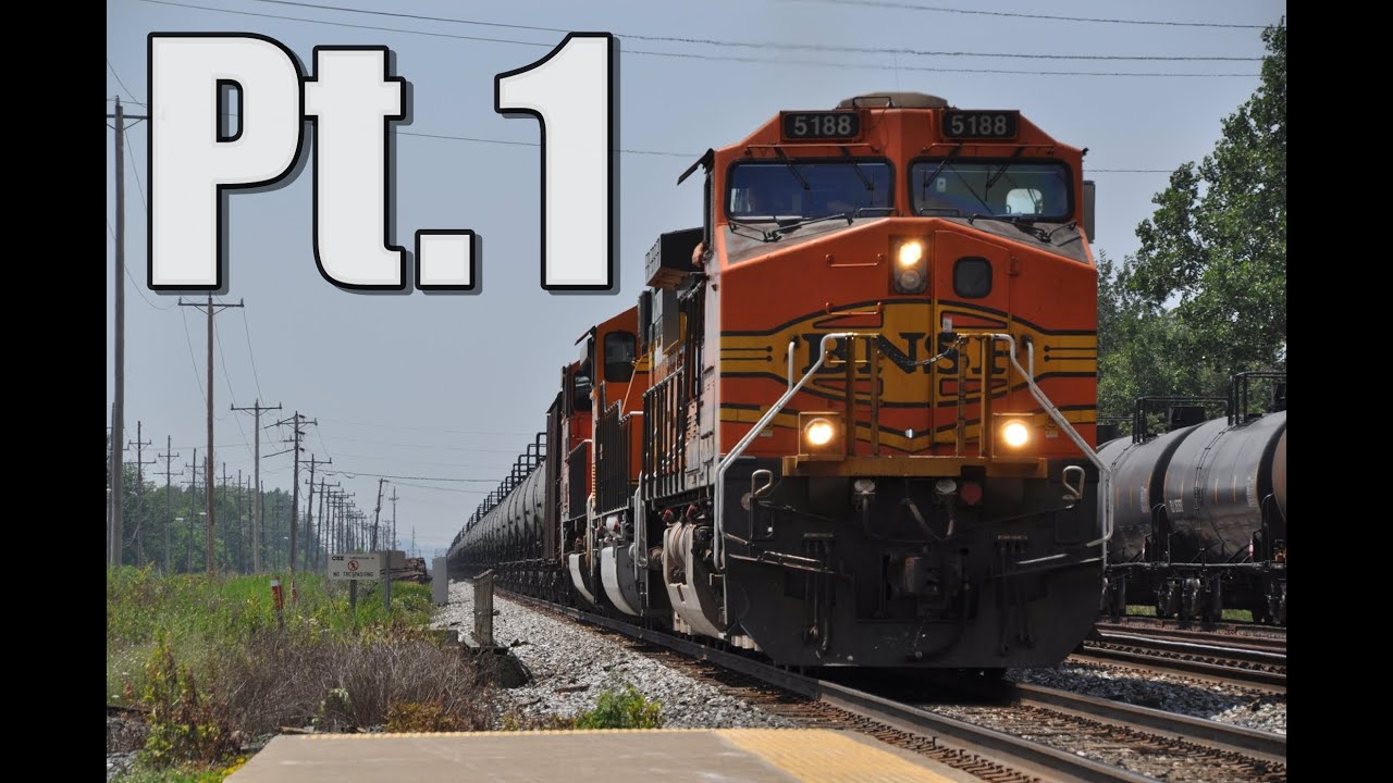 Railfanning Buffalo - Pt. 1 - BNSF Oil Trains, Brand New GEVOs, and More!
