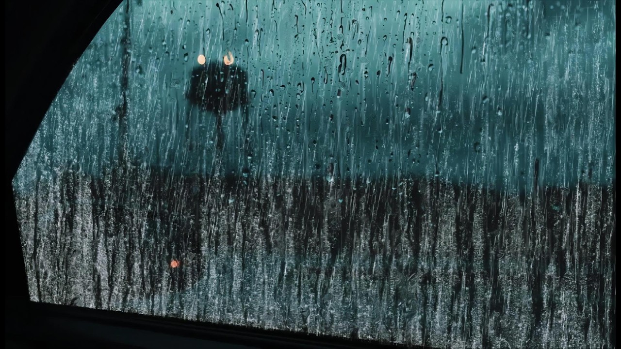 Rain Sounds For Sleeping – 99% Instantly Fall Asleep to Heavy Rain on Window at Night