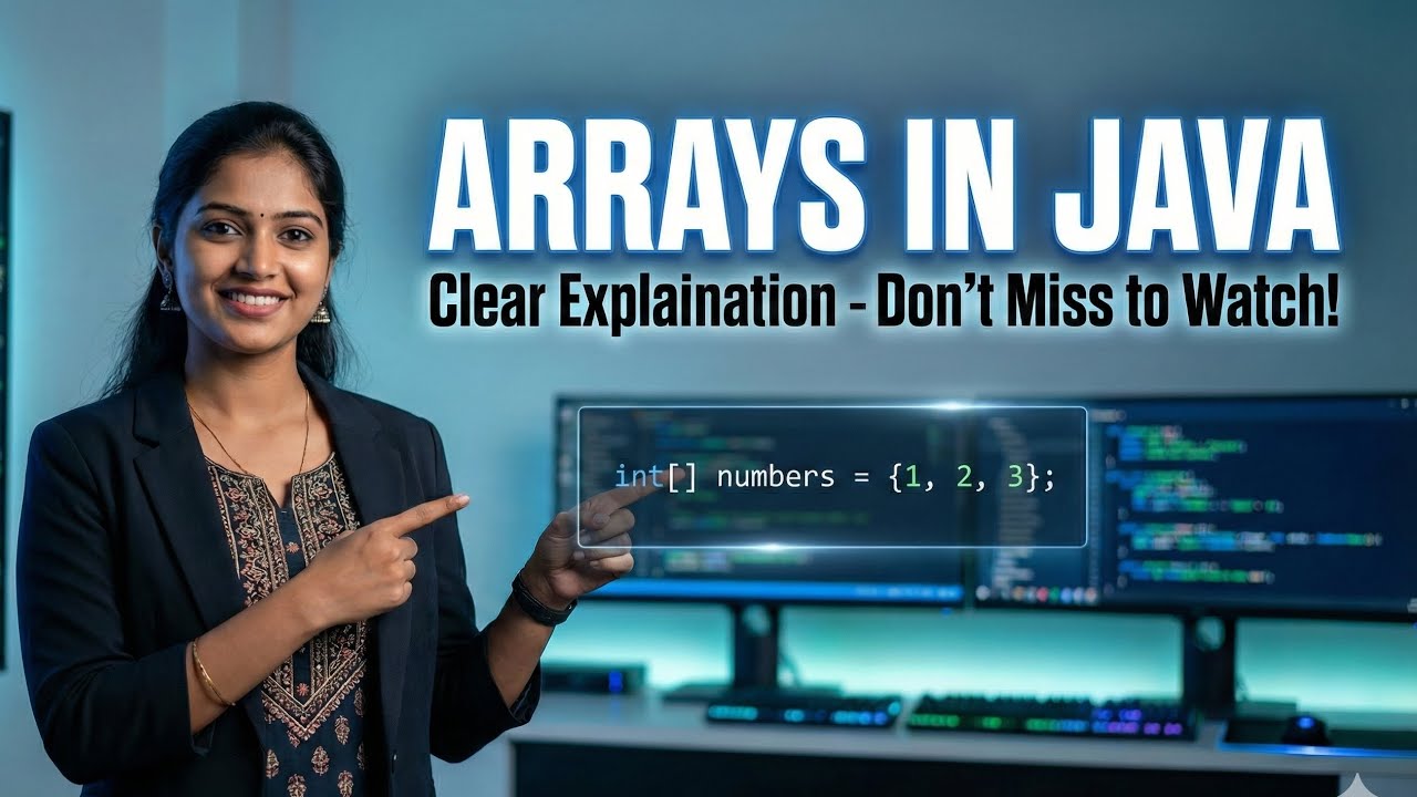 Arrays in Java Explained Clearly | Interview & Exam Important