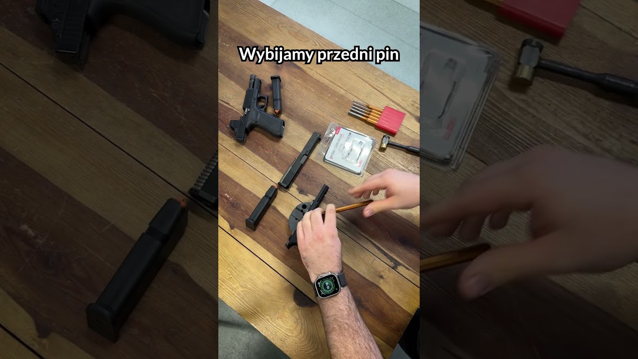 Instalacja zwalniacza zamka Kagwerks Extended Slide Relase #kagwerks #glock