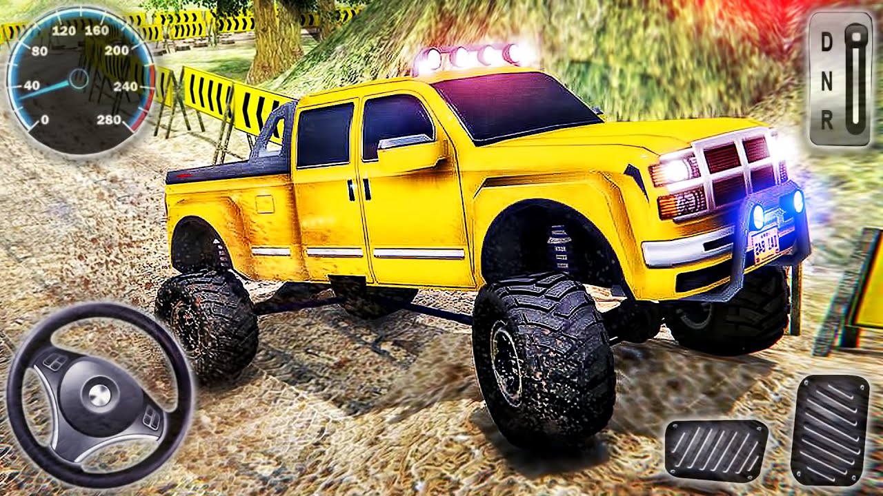 Hummer Driver Offroad Parking - SUV 4х4 Mountain Driving Simulator - Android GamePlay