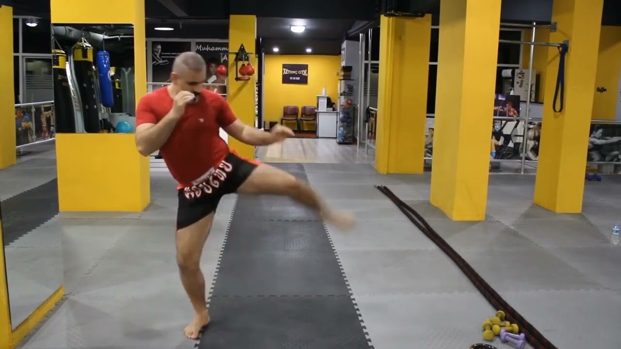 Kickboks Alt Seviye Tekme / Kickboxing Low Kick