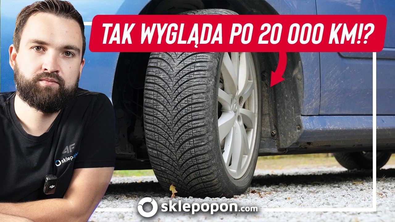 Wrażenia z jazdy po 20 000 km na oponie całorocznej! | Goodyear Vector 4Season Gen-3