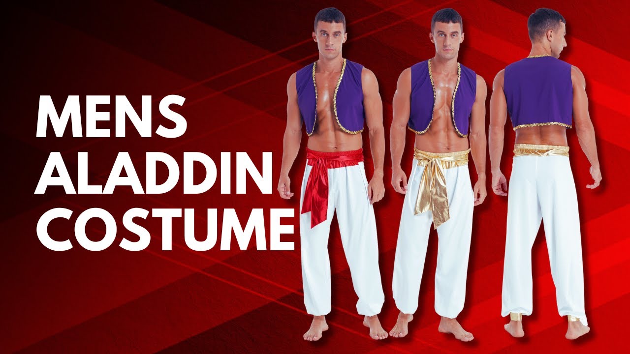 Unleash Your Inner Prince: Men's Aladdin Costume Review