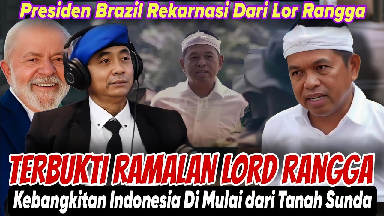 RAMALAN LORD RANGGA KE KANG DEDI JADI KENYATAAN: SUNDA EMPIRE AKAN SEGERA BERDIRI