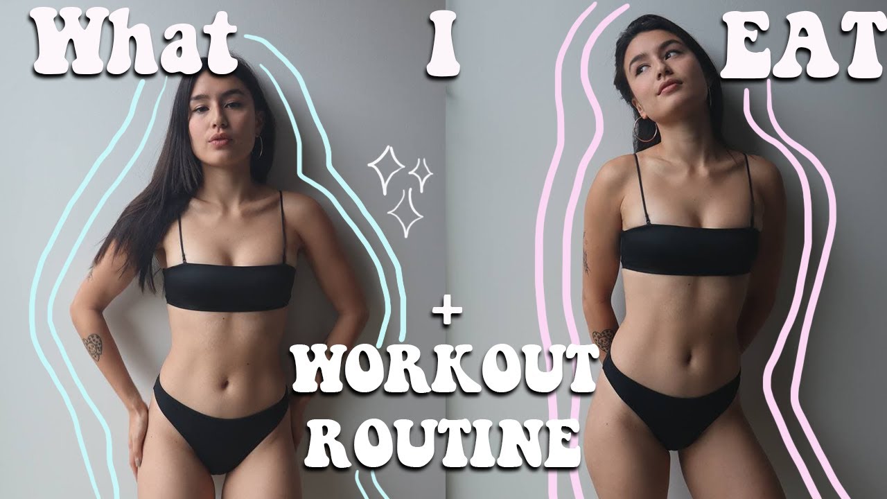 What I eat in a week (easy and tasty) + workout routine *sustainable*