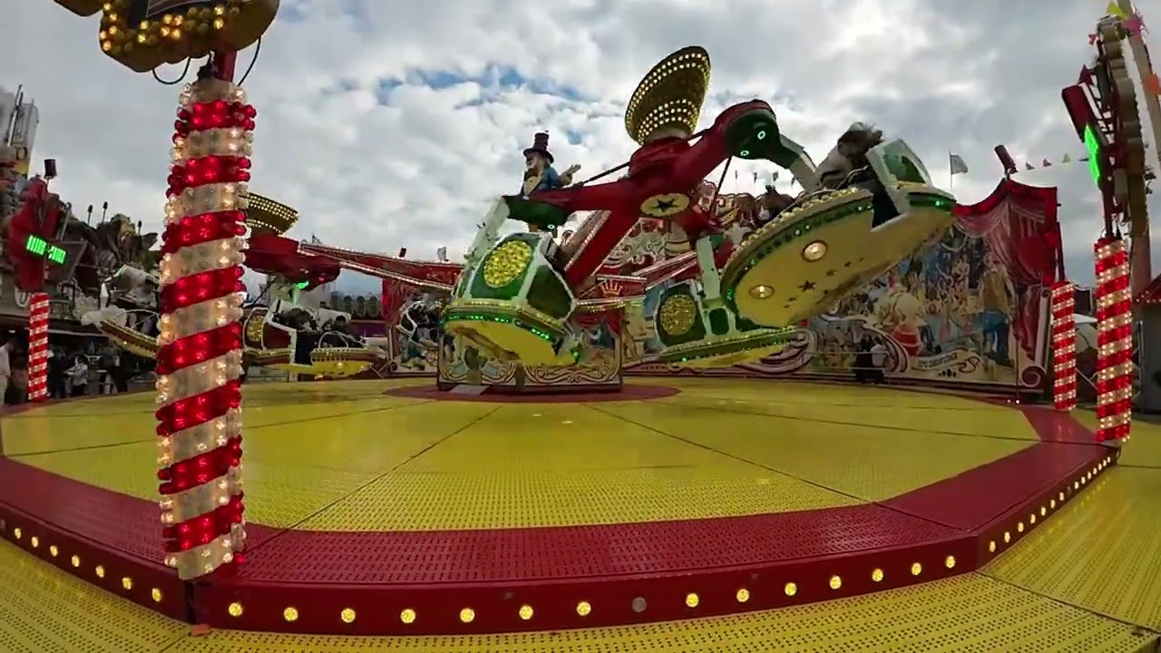 Frankfurter Dippemess 2025 kurzer Rundgang  über die Kirmes