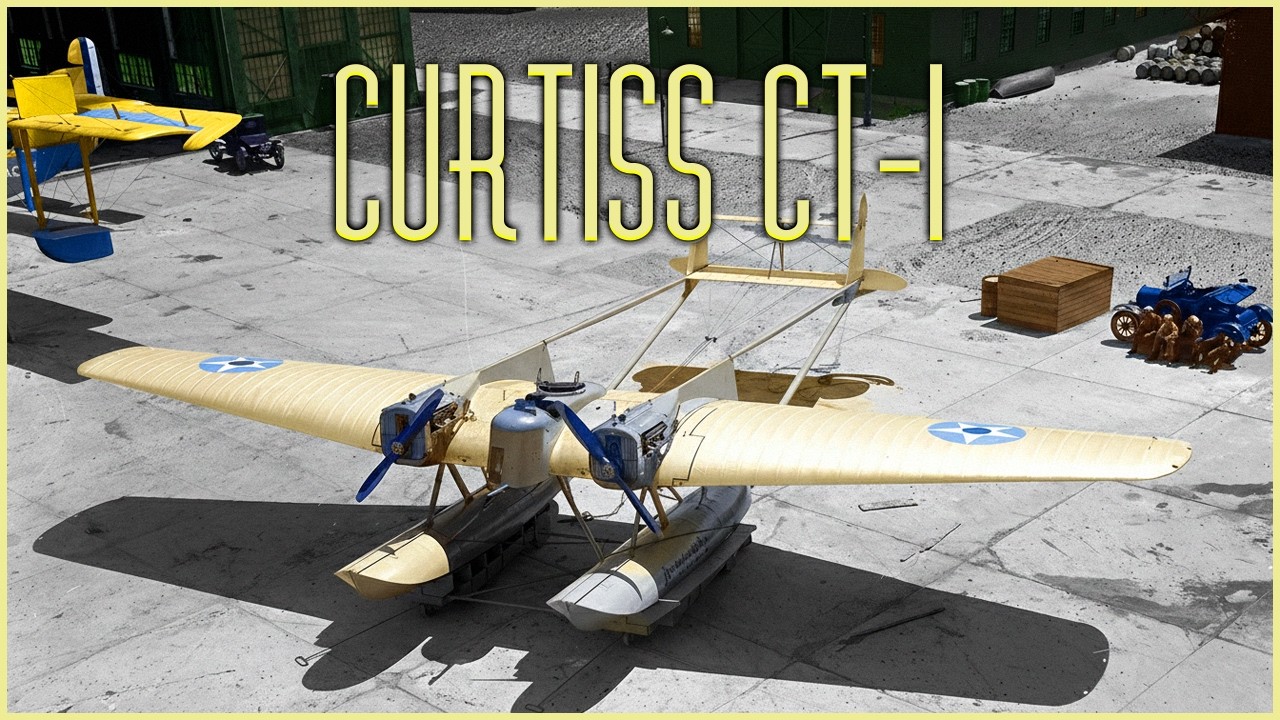 Curtiss CT-1: America’s First Twin-Engine Naval Torpedo Bomber
