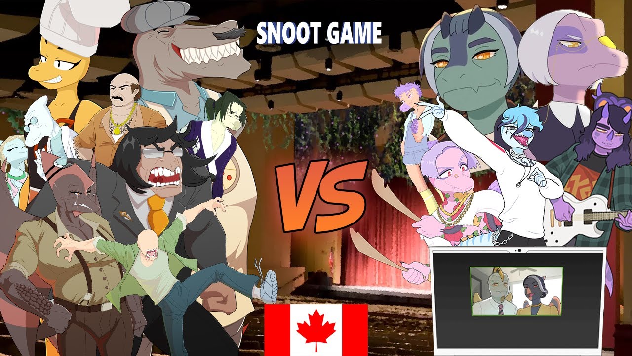 Goodbye Volcano High vs Snoot Game Characters Part 2