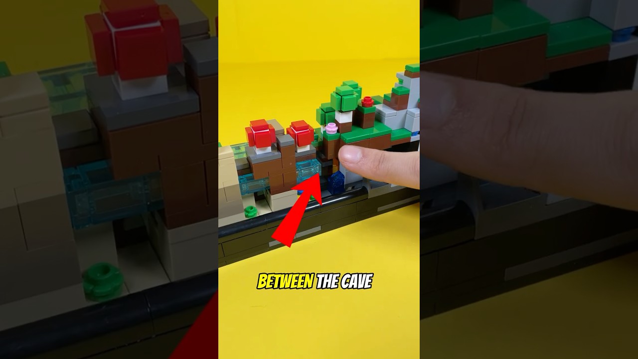У этого набора Lego Minecraft огромная проблема... #lego #legominifigures #legominecraft #legopro...