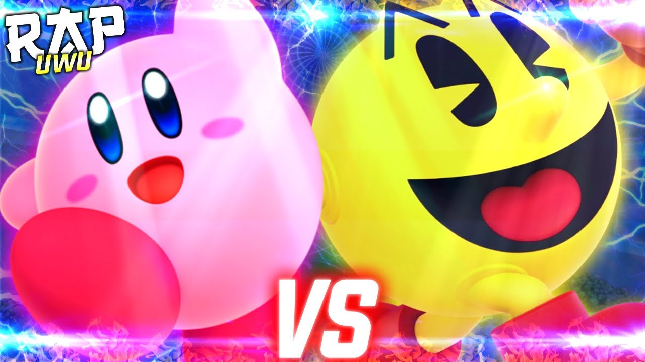 Pac-Man VS Kirby - BATALLAS NORMALES DE RAP - GermiUwU