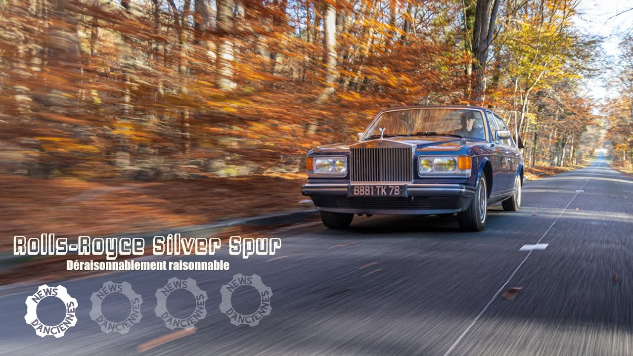 [Les 4 Points News d'Anciennes] Essai de la Rolls-Royce Silver Spur chez Osenat