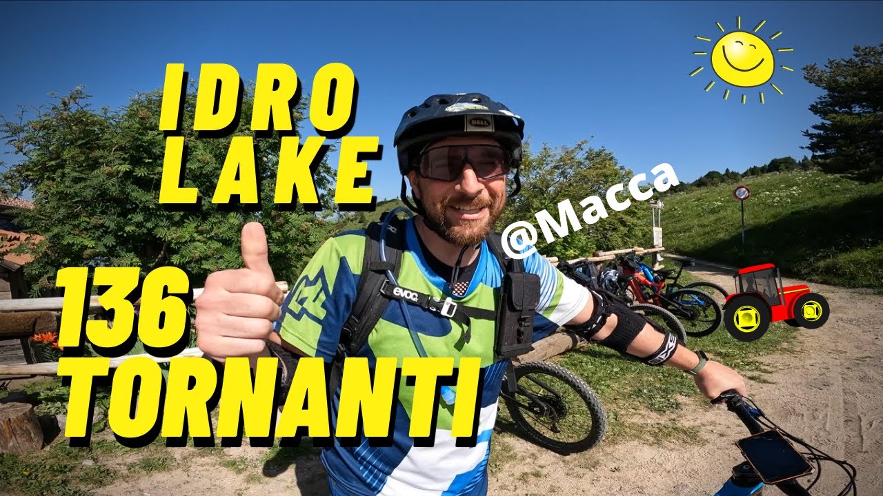 MTB: LA DISCESA DA NON PERDERE SUI 136 TORNANTI DAL MONTE STINO ! WOW....