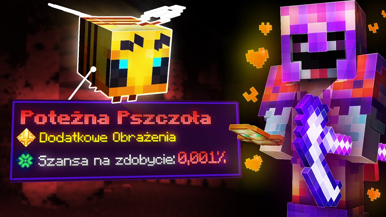 JAK zdobyłem NAJPOTĘŻNIEJSZĄ PSZCZOŁĘ w MINECRAFT...